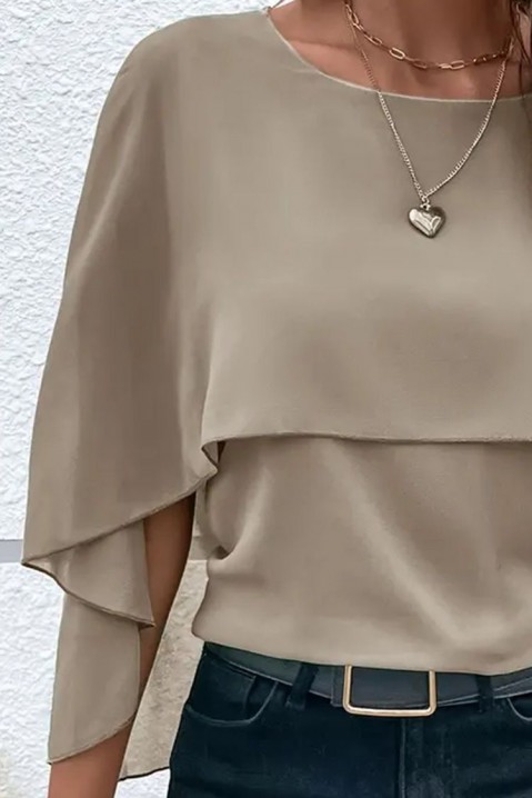 Женска блуза ELDENTA BEIGE, Боја: беж, IVET.MK - Твојата онлајн продавница
