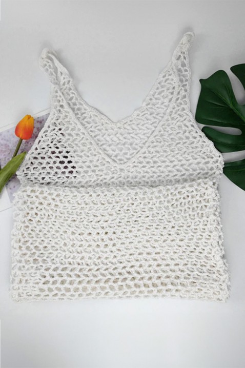Фустан за плажа NORDELFA WHITE, Боја: бела, IVET.MK - Твојата онлајн продавница