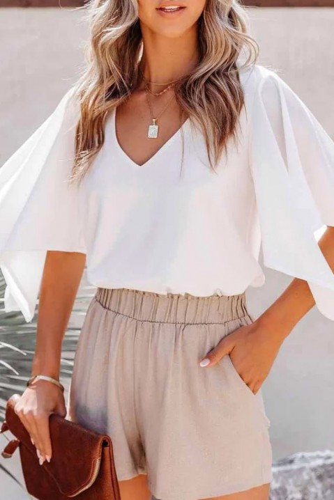 Женска блуза RIOMELDA WHITE, Боја: бела, IVET.MK - Твојата онлајн продавница