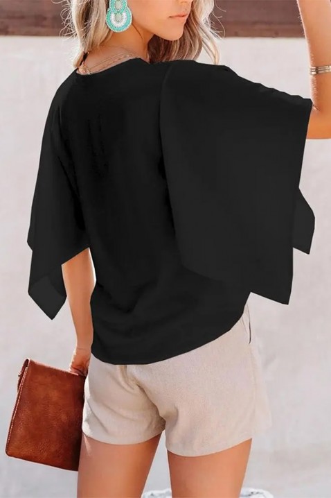 Женска блуза RIOMELDA BLACK, Боја: црна, IVET.MK - Твојата онлајн продавница