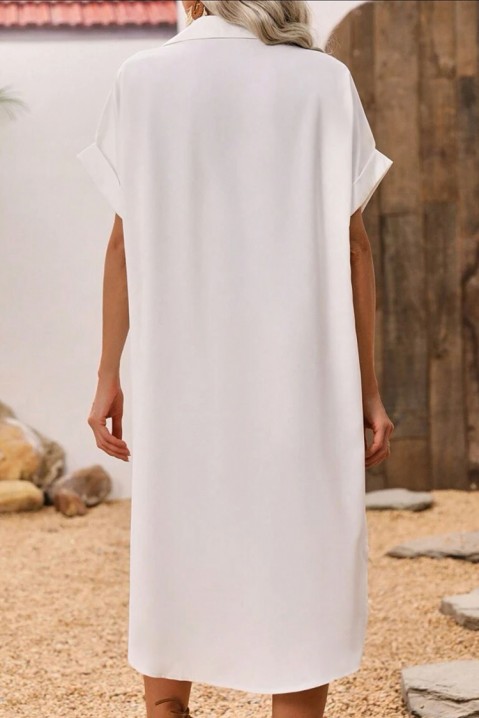 Фустан SETILZA, Боја: бела, IVET.MK - Твојата онлајн продавница
