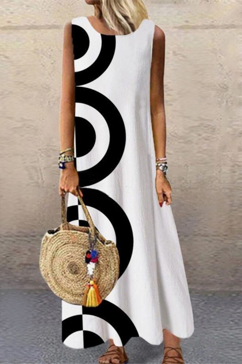 Фустан REAMILFA WHITE, Боја: бела, IVET.MK - Твојата онлајн продавница