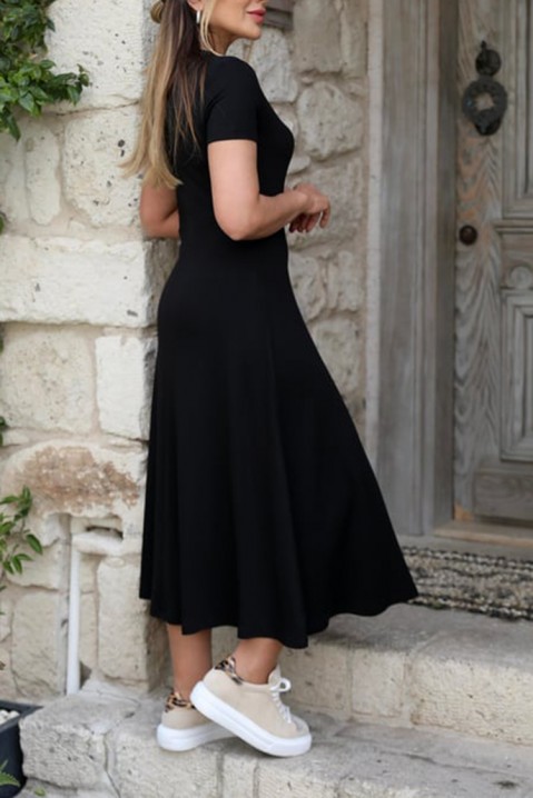 Фустан REALFEDA BLACK, Боја: црна, IVET.MK - Твојата онлајн продавница