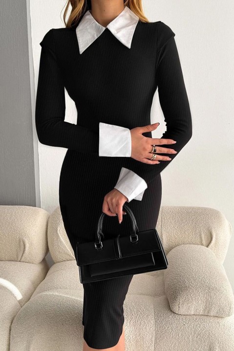 Фустан ROSENTA, Боја: црна, IVET.MK - Твојата онлајн продавница