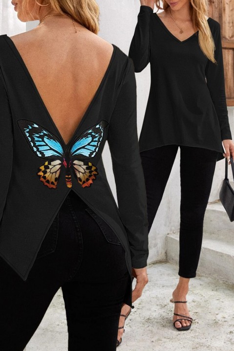 Женска блуза MOLINSA BLACK, Боја: црна, IVET.MK - Твојата онлајн продавница
