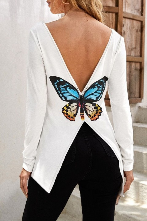 Женска блуза MOLINSA WHITE, Боја: бела, IVET.MK - Твојата онлајн продавница