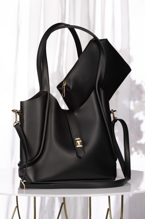 Женска чанта BOLDINA BLACK, Боја: црна, IVET.MK - Твојата онлајн продавница