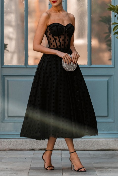 Фустан AMBERSA, Боја: црна, IVET.MK - Твојата онлајн продавница