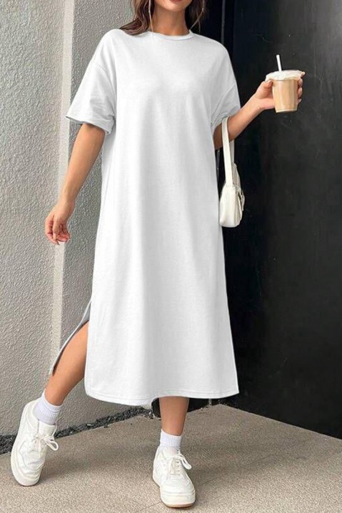 Фустан SIOLFEDA WHITE, Боја: бела, IVET.MK - Твојата онлајн продавница