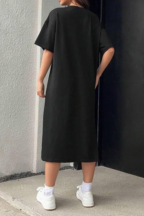 Фустан SIOLFEDA BLACK, Боја: црна, IVET.MK - Твојата онлајн продавница