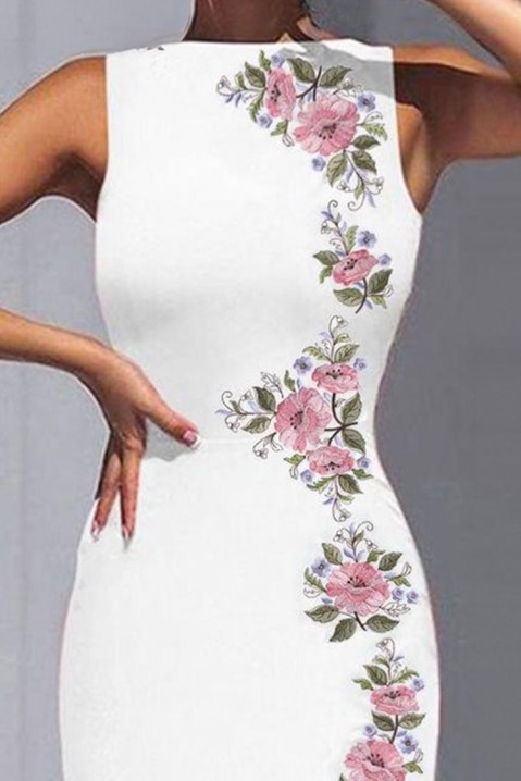 Фустан REGONZA, Боја: бела, IVET.MK - Твојата онлајн продавница