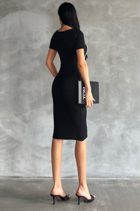Фустан FIELSARA, Боја: црна, IVET.MK - Твојата онлајн продавница