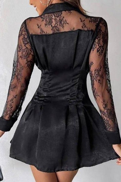 Фустан BREDOLA, Боја: црна, IVET.MK - Твојата онлајн продавница