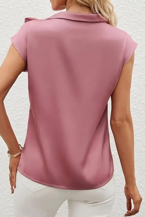Женска блуза ROLTINDA PUDRA, Боја: пудра, IVET.MK - Твојата онлајн продавница