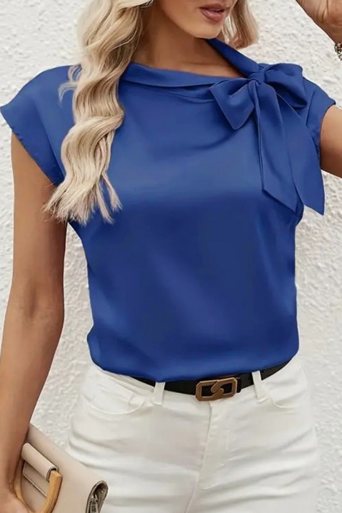 Женска блуза ROLTINDA BLUE, Боја: сина, IVET.MK - Твојата онлајн продавница