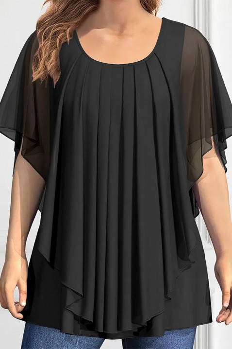 Женска блуза FELOLRA BLACK, Боја: црна, IVET.MK - Твојата онлајн продавница