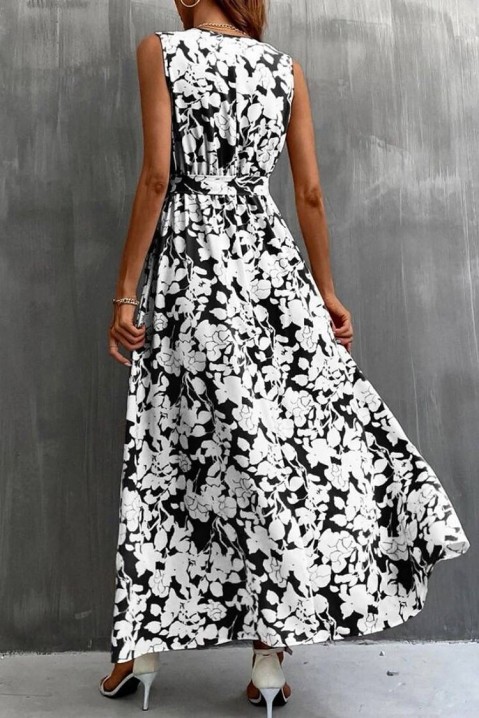 Фустан KASANERA WHITE, Боја: црна и бела, IVET.MK - Твојата онлајн продавница