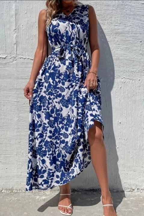 Фустан KASANERA BLUE, Боја: сина и бела, IVET.MK - Твојата онлајн продавница