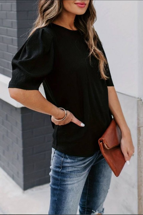 Женска блуза FONTARA BLACK, Боја: црна, IVET.MK - Твојата онлајн продавница