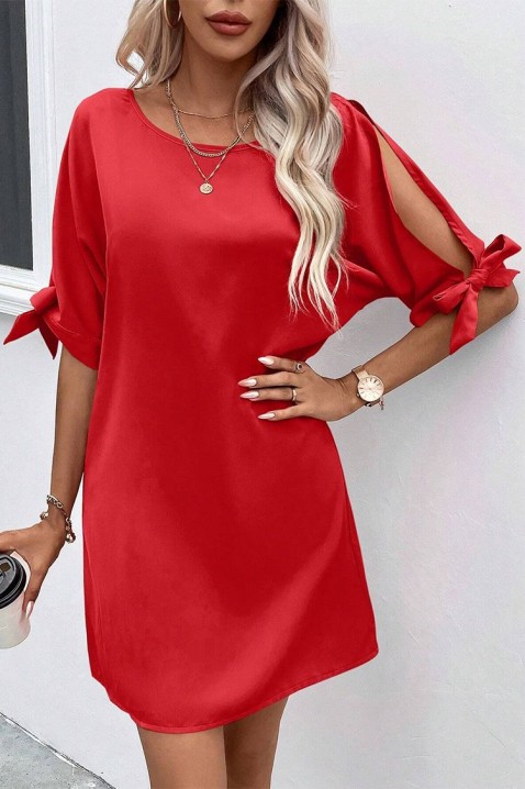 Фустан BENDIDA RED, Боја: црвена, IVET.MK - Твојата онлајн продавница
