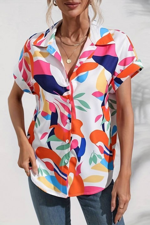 Женска кошула NIPSOLDA, Боја: повеќебојна, IVET.MK - Твојата онлајн продавница