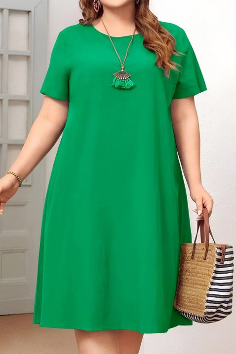 Фустан FRAHEVA GREEN, Боја: зелена, IVET.MK - Твојата онлајн продавница