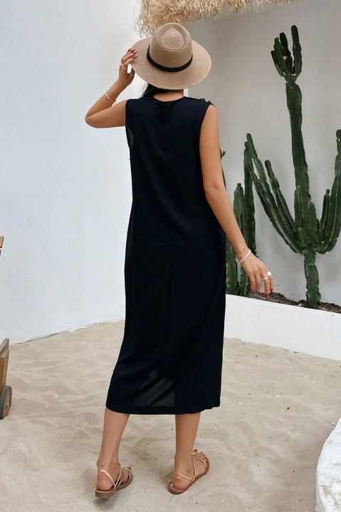 Фустан TIFOLPA, Боја: црна, IVET.MK - Твојата онлајн продавница
