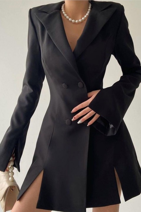 Фустан - блејзер MELFORDA BLACK, Боја: црна, IVET.MK - Твојата онлајн продавница