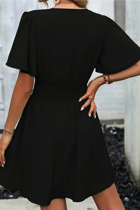 Фустан ZEMOLFA BLACK, Боја: црна, IVET.MK - Твојата онлајн продавница