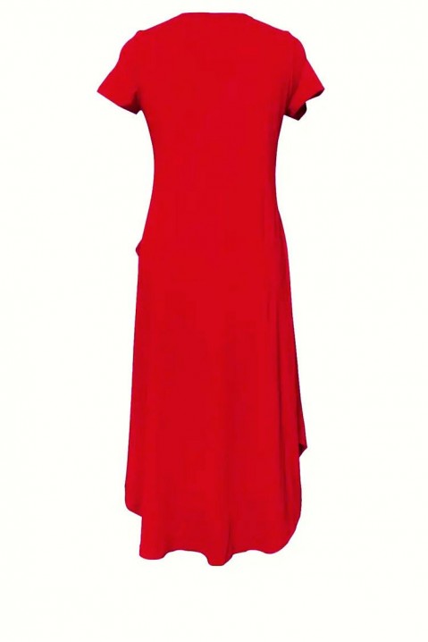 Фустан DELSENA RED, Боја: бордо, IVET.MK - Твојата онлајн продавница