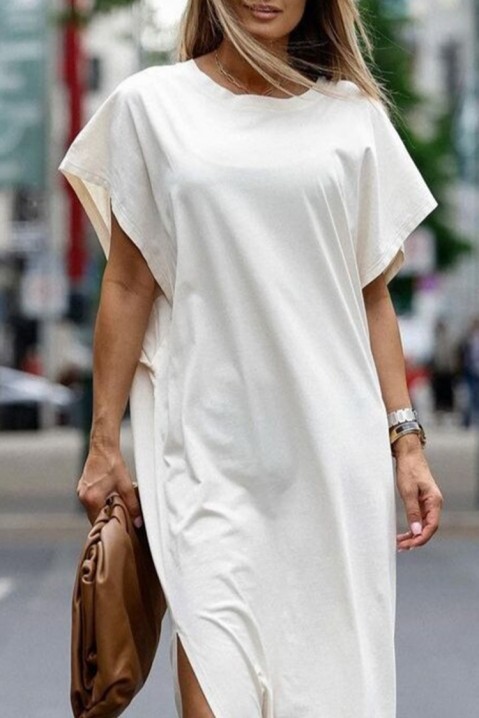 Фустан GIOLDESA, Боја: бела, IVET.MK - Твојата онлајн продавница