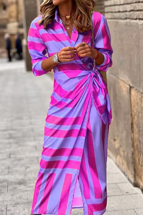Фустан DILPERA, Боја: лила, IVET.MK - Твојата онлајн продавница