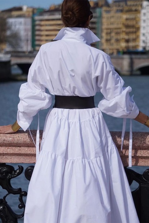 Фустан AMISANA, Боја: бела, IVET.MK - Твојата онлајн продавница