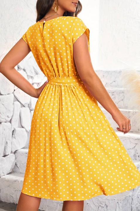 Фустан TRINOLSA YELLOW, Боја: жолта, IVET.MK - Твојата онлајн продавница
