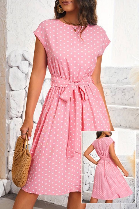 Фустан TRINOLSA PINK, Боја: розова, IVET.MK - Твојата онлајн продавница