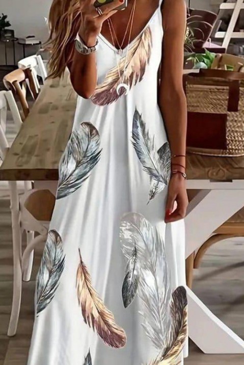 Фустан ELMORFA, Боја: бела, IVET.MK - Твојата онлајн продавница