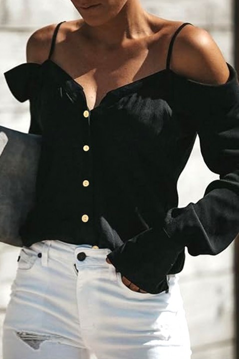 Женска кошула LOMIRDA BLACK, Боја: црна, IVET.MK - Твојата онлајн продавница