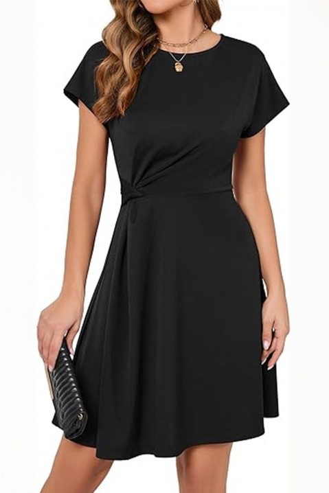 Фустан ZEROLINA BLACK, Боја: црна, IVET.MK - Твојата онлајн продавница