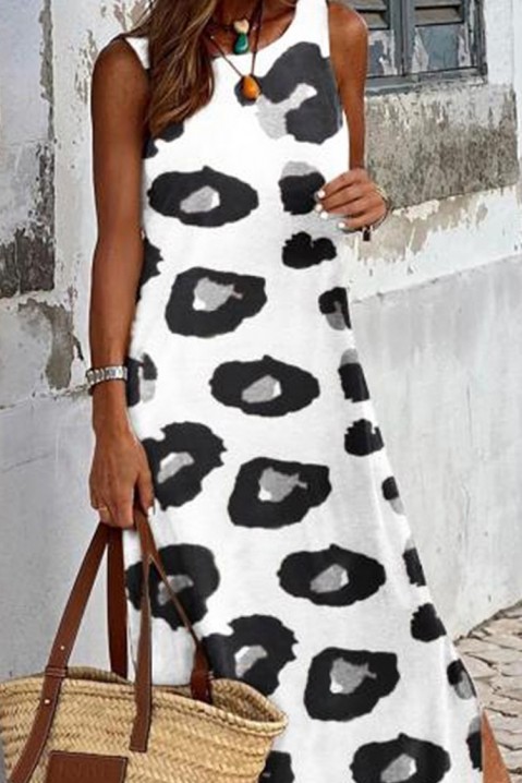 Фустан MEOLIRFA WHITE, Боја: бела, IVET.MK - Твојата онлајн продавница