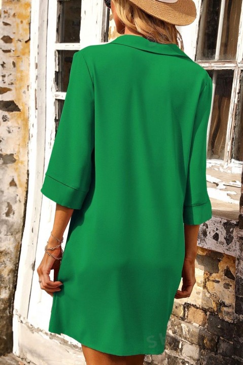 Фустан FROTINA GREEN, Боја: зелена, IVET.MK - Твојата онлајн продавница