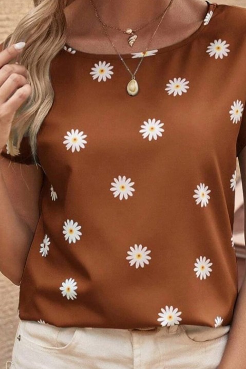 Женска блуза DOTELFA, Боја: кафеава, IVET.MK - Твојата онлајн продавница