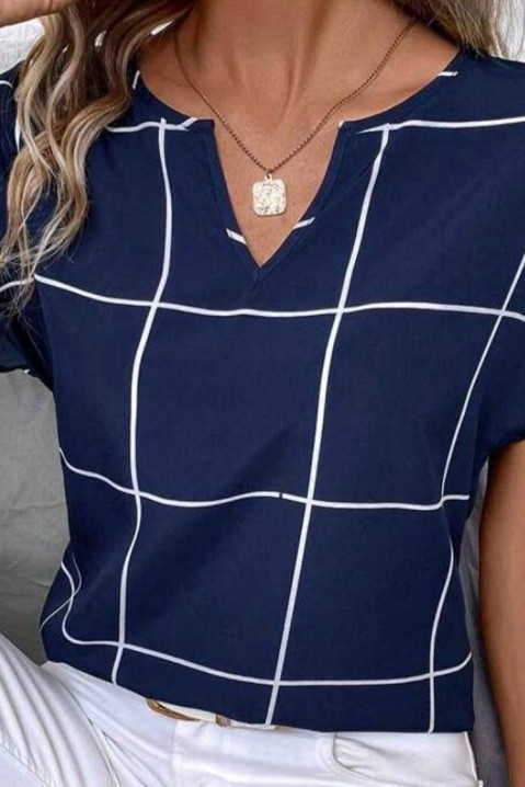Женска блуза MOLDERPA NAVY, Боја: темносина, IVET.MK - Твојата онлајн продавница