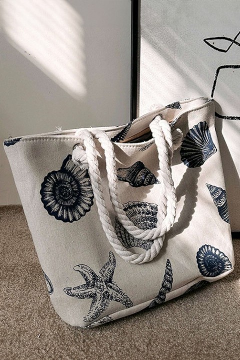 Чанта за плажа MELIGA, Боја: бела, IVET.MK - Твојата онлајн продавница