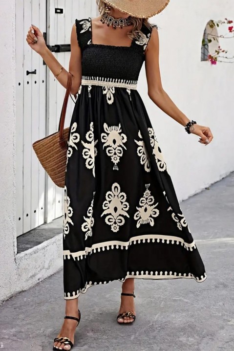 Фустан BESTOLFA BLACK, Боја: црна, IVET.MK - Твојата онлајн продавница