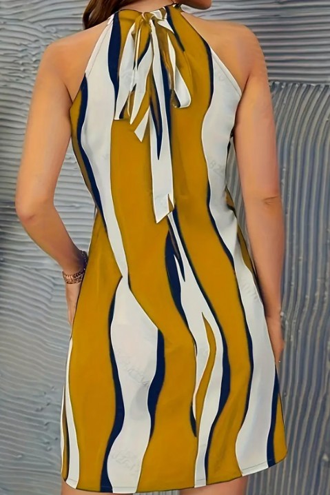 Фустан SERMILDA MUSTARD, Боја: сенф, IVET.MK - Твојата онлајн продавница