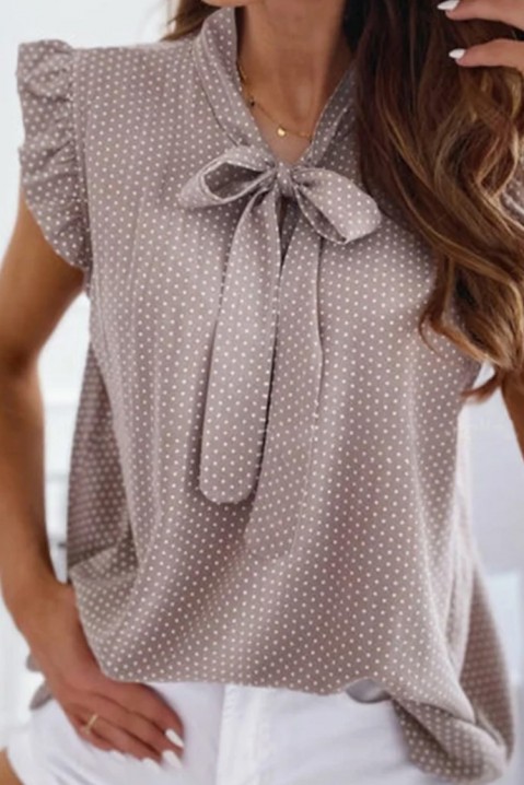 Женска блуза IZOMERA BEIGE, Боја: беж, IVET.MK - Твојата онлајн продавница