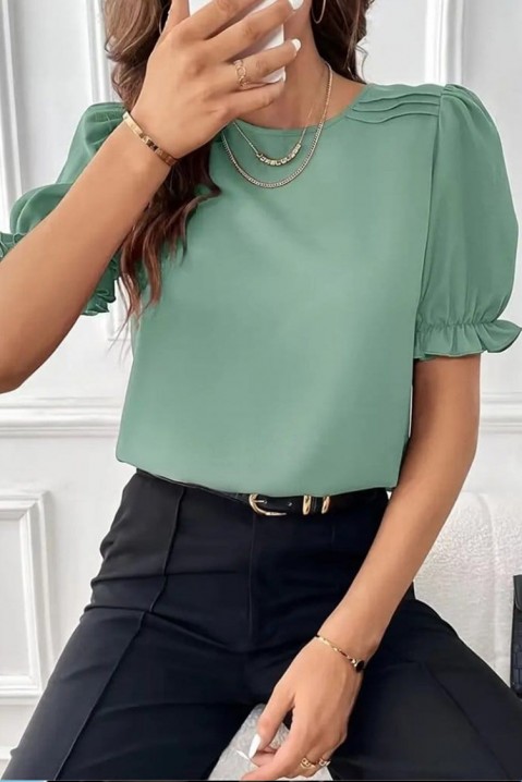 Женска блуза RETROLZA MINT, Боја: нане, IVET.MK - Твојата онлајн продавница