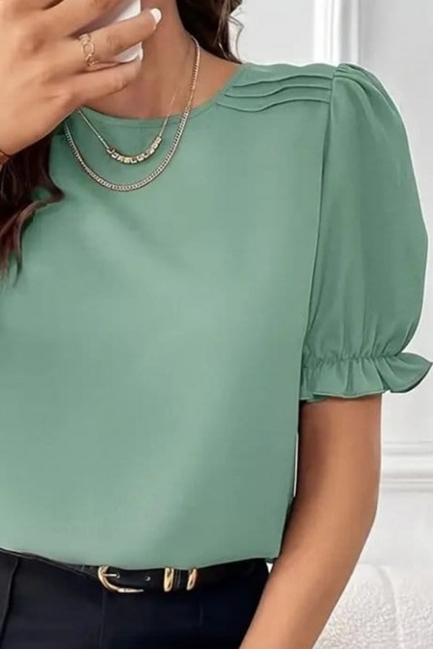 Женска блуза RETROLZA MINT, Боја: нане, IVET.MK - Твојата онлајн продавница