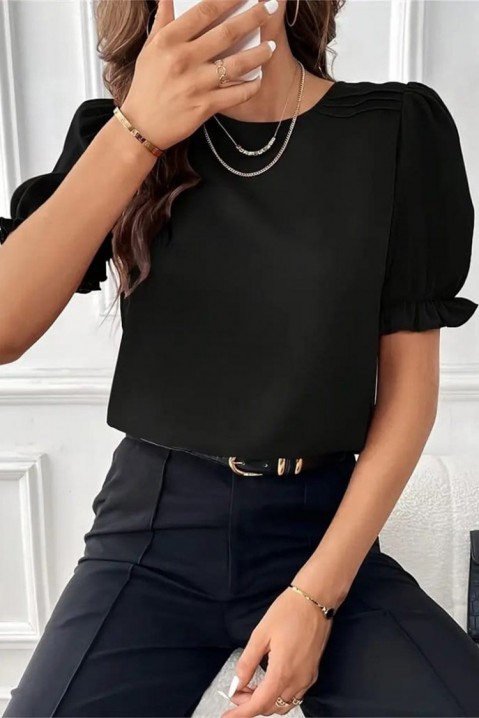 Женска блуза RETROLZA BLACK, Боја: црна, IVET.MK - Твојата онлајн продавница