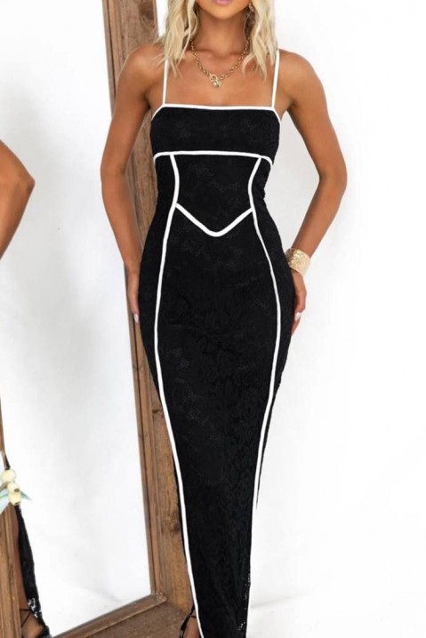 Фустан DEOMELGA, Боја: црна, IVET.MK - Твојата онлајн продавница